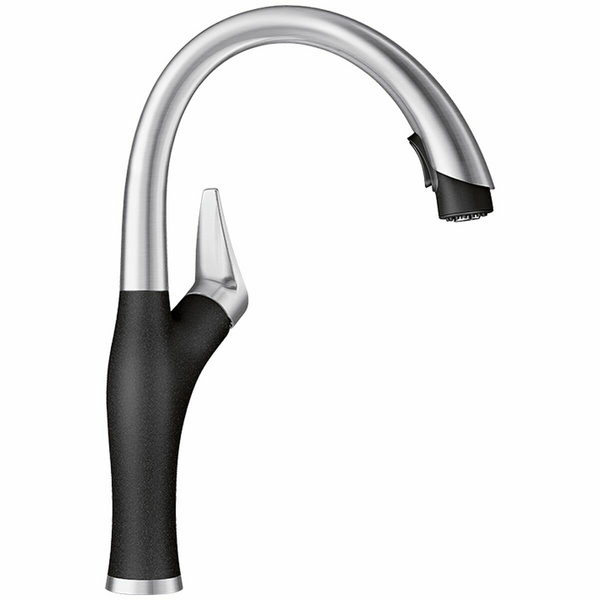 Blanco Artona High Arch Pull Down Spray Mixer Tap ARTONASA