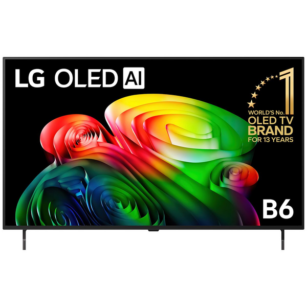 LG 48 Inch OLED AI B6 4K Smart TV [2026] OLED48B6PSA