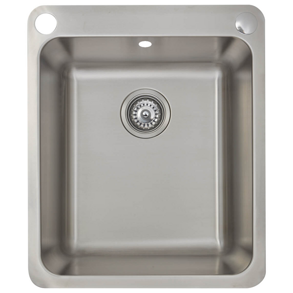Abey 45L Laundry Tub with Dual Bypass and Overflow LK45C
