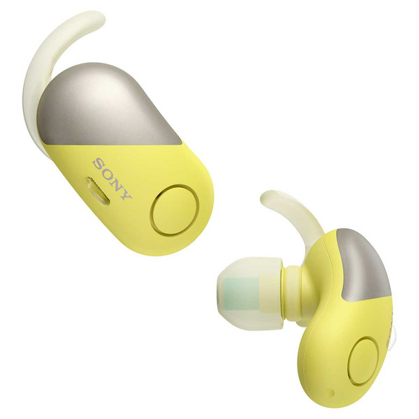 Sony Wireless Noise Cancelling Bluetooth In Ear Headphones Yellow WFSP700NY