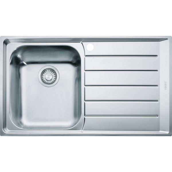 Franke Neptune Single Bowl Sink with Right Hand Drainer NEX611RHD