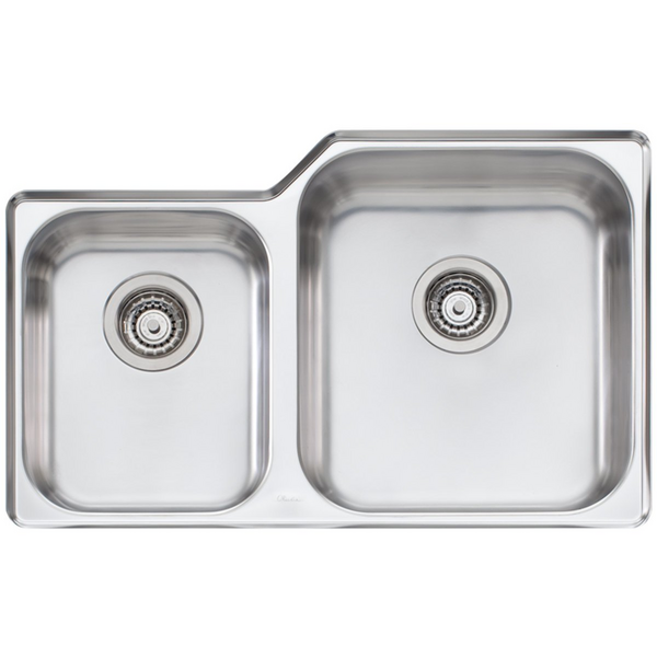 Oliveri Nu-Petite 1 and 3/4 Bowl Undermount Sink NP62U