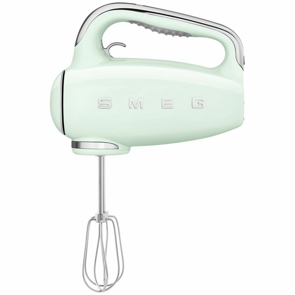 Smeg 50s Retro Style Hand Mixer Pastel Green HMF01PGAU