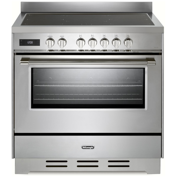 Delonghi 90cm Deluxe Freestanding Induction Cooker Stainless Steel