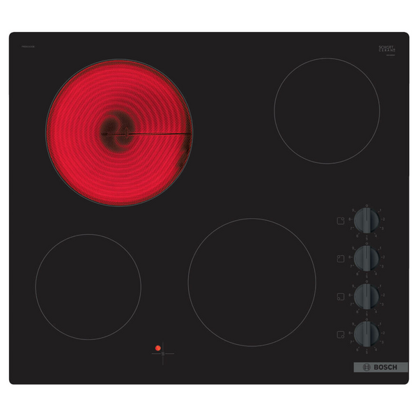 Bosch 60cm Series 2 Ceramic Cooktop Black PKE611CA2A