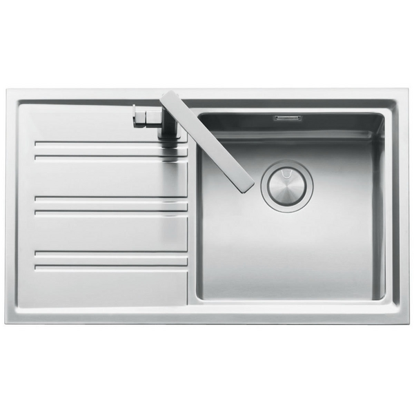 Barazza Easy Single Bowl Left Hand Drainer Sink EASY100R