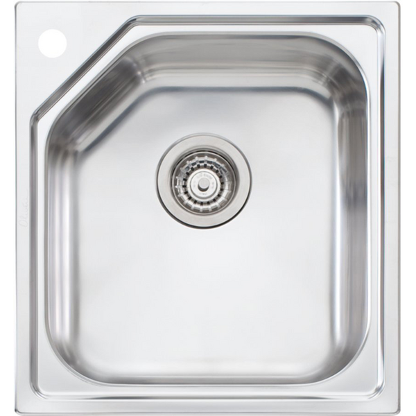Oliveri NP610TH Nu-Petite Single Bowl Topmount Sink with Tap Hole NP6101TH