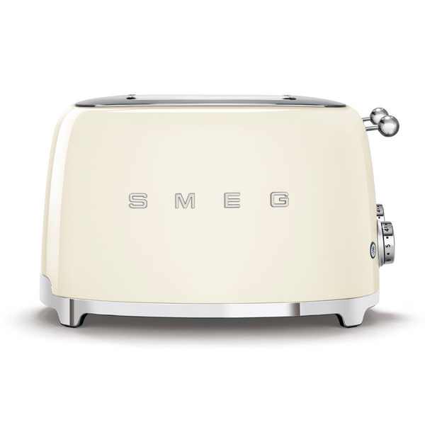 Smeg 50's Style 4 Slice Toaster Cream TSF03CRAU