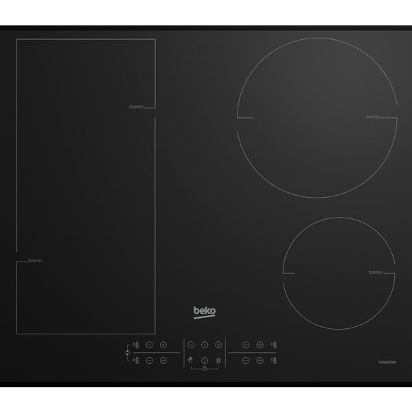 Beko 60cm Induction Direct Access Touch Control Cooktop BCT600IG