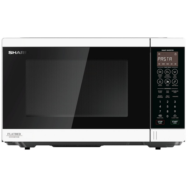 Sharp Flatbed 1200W Microwave White SM327FHW