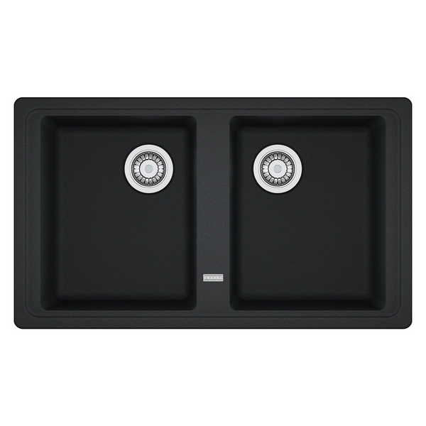 Franke Basis Double Bowl Inset Sink BFG620ONYX