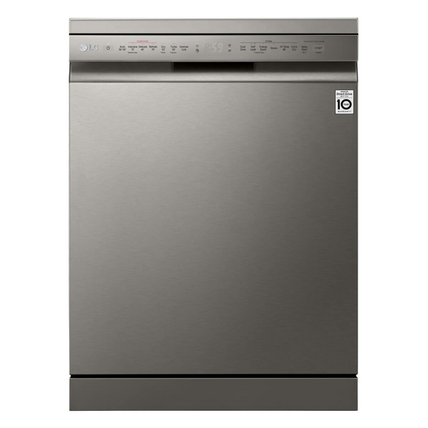 LG 60cm 14 Place Setting QuadWash Freestanding Dishwasher Stainless Steel XD4B24PS