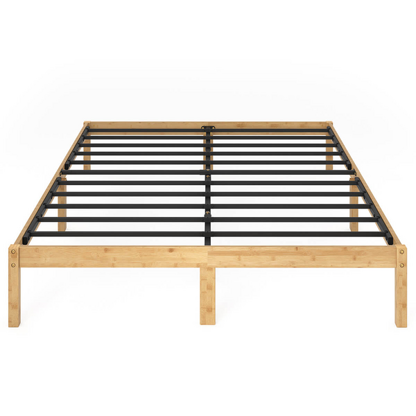 Zinus Moiz Queen Bamboo Wooden Bed Base AU-FBMMB2ZC-12Q