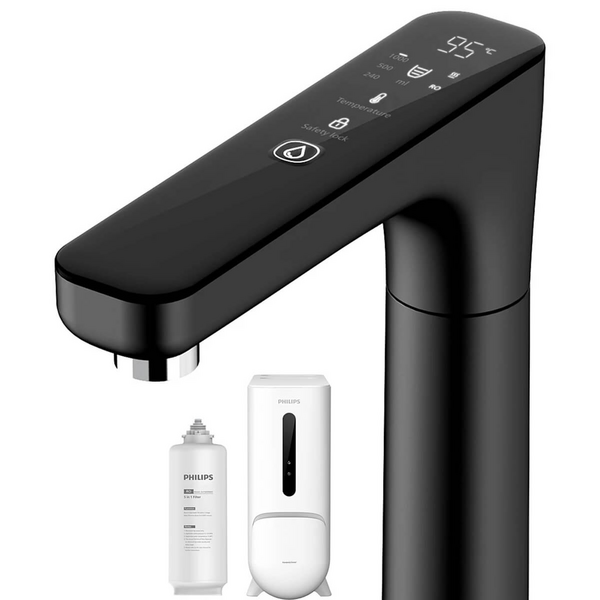 Philips RO 600G Boiling and Ambient Filtered Water Tap Black AUT6104BK