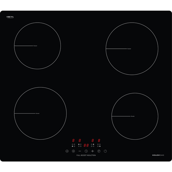 Glem Gas 60cm 4 Zone Induction Cooktop with Full Boost Technology GLINDBG