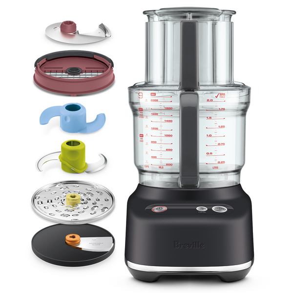 Breville the Paradice 9 Food Processor Black Truffle BFP638BTR