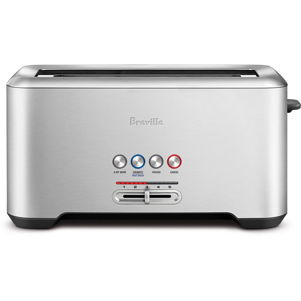 Breville the Lift & Look Pro 4 Slice Toaster BTA730BSS