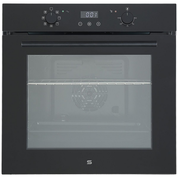 Seiki 60cm Electric MultiFunction Oven Black SC-6000AUEO