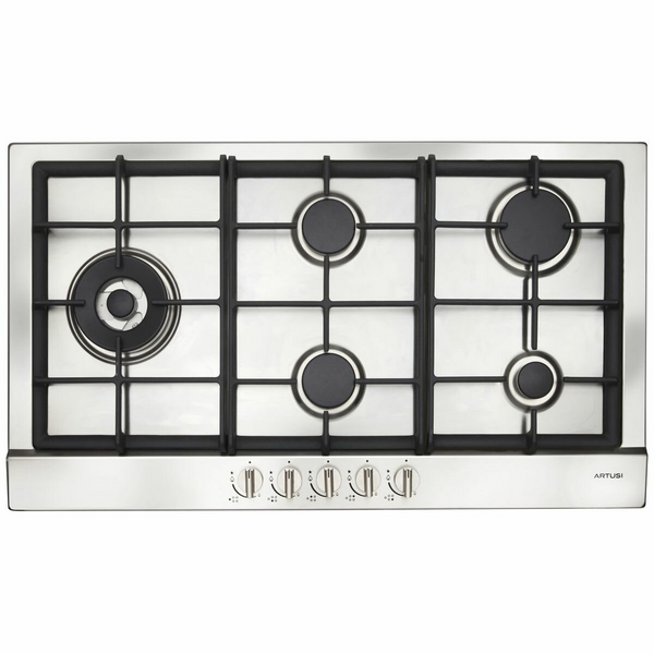 Artusi 90cm Maximus Series Stainless Steel Gas Cooktop AGH91XFFD