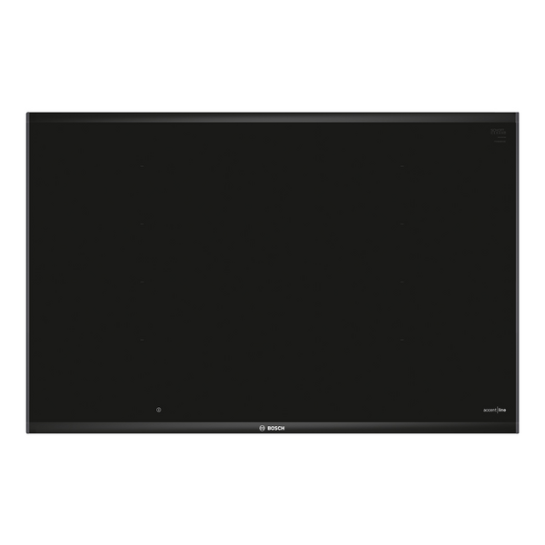 Bosch Series 8 Accentline 80cm Flex induction Cooktop Black PXY898DX6E