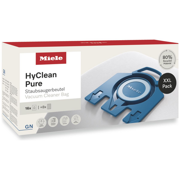 Miele GN HyClean Pure Dustbags XXL (16 Pack) 12498250
