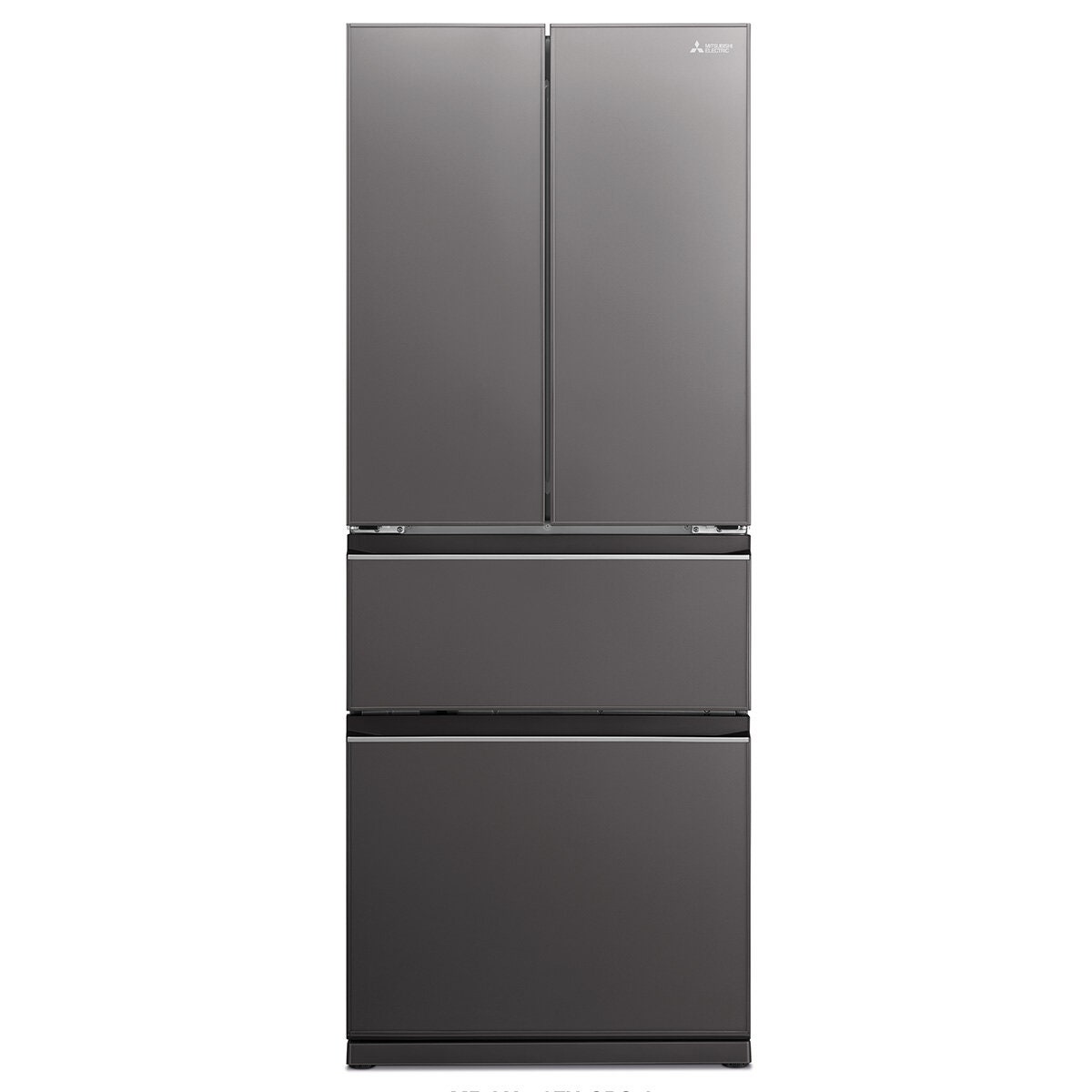 Mitsubishi Electric LX Series 442L French Door Glass Refrigerator