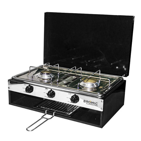 Bromic Camper-Lido Junior Deluxe 2 Burner with Grill 2020068