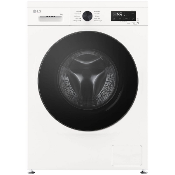 LG Series 1 8kg Front Load Washer with Steam WV1-1208WX