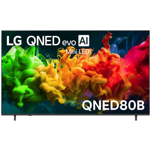 LG 85 Inch QNED80B EVO AI Mini LED 4K Smart TV [2026] 85QNED80BSA