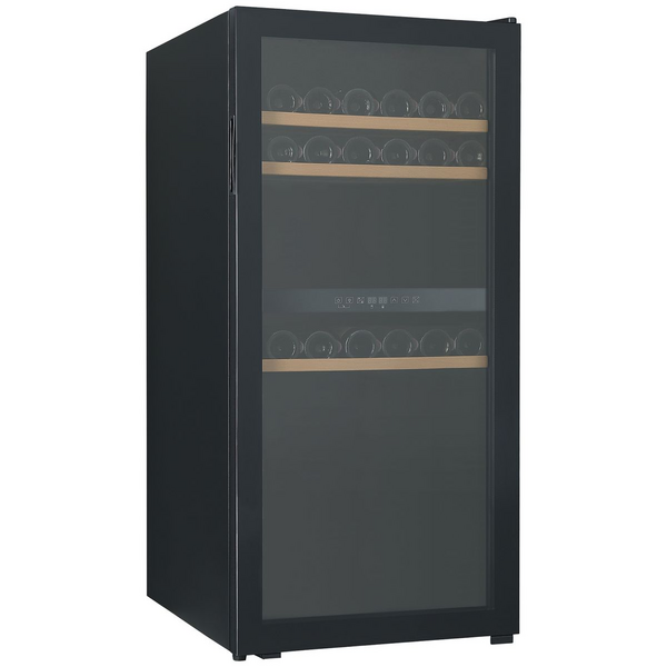Cantina 127 Bottle Dual Zone Freestanding Wine Cabinet Black CCWID105B