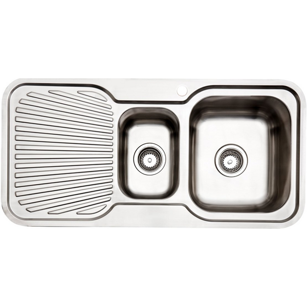 Arc 1 and 1/4 Bowl Left Hand Drainer Sink IS9RS3