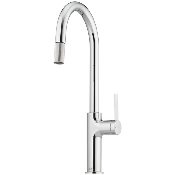 Oliveri Vilo Pull Out Goose Neck Mixer Tap Chrome VT2400-CR