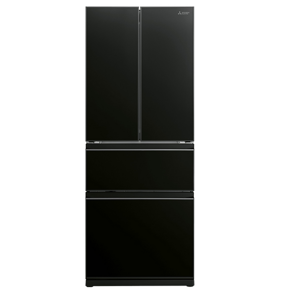Mitsubishi Electric 442L LX Series French Door Refrigerator Brilliant Black MR-LX442EX-GBK-A