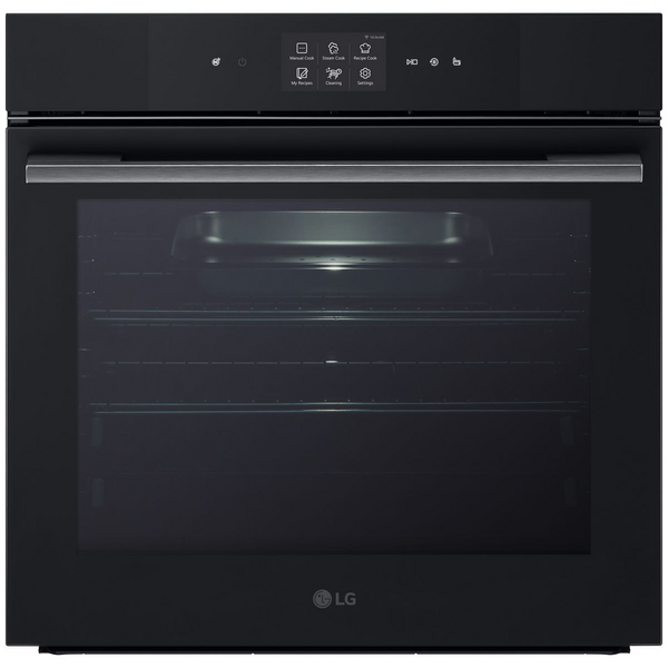 LG Series 9 60cm InstaView Full Steam Oven Matte Black BO609B2BG4