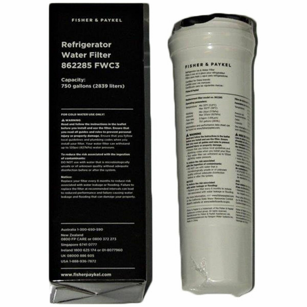 Fisher & Paykel Refrigerator Water Filter Cartridge 862285