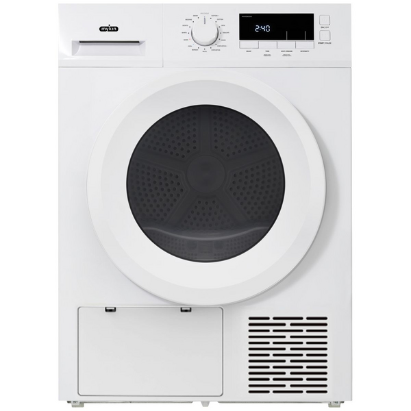 Mykin 8kg Heat Pump Dryer White MHPD800W