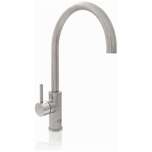 Billi Home Round Gooseneck Mixer Tap - Brushed 991600GBR