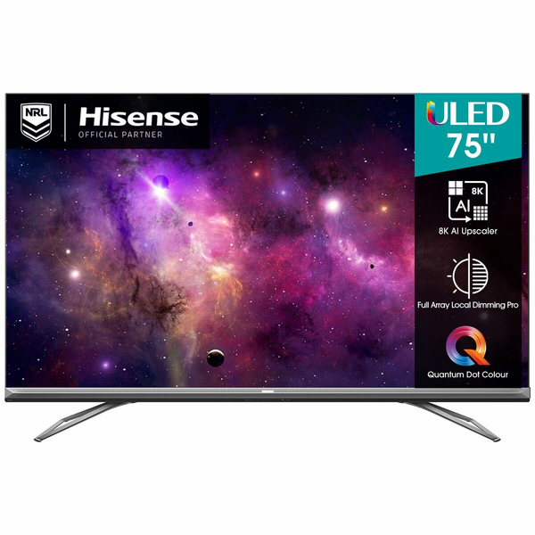 Hisense 75 Inch U80G 8K UHD HDR Smart ULED TV 75U80G