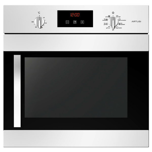 Artusi 60cm Electric Side Opening Built-In Oven Stainless Steel AOS652X