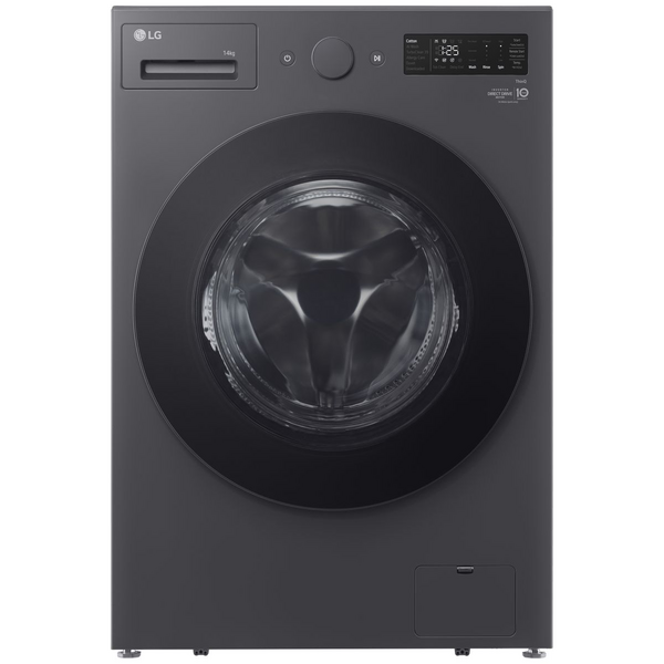 LG XL Series 14kg AI Front Load Washing Machine Matte Graphite WXLS-1014GX