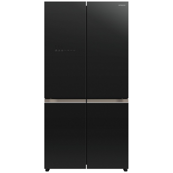 Hitachi 569L French Door Refrigerator Black Glass Finish RWB640VT0-1GBK