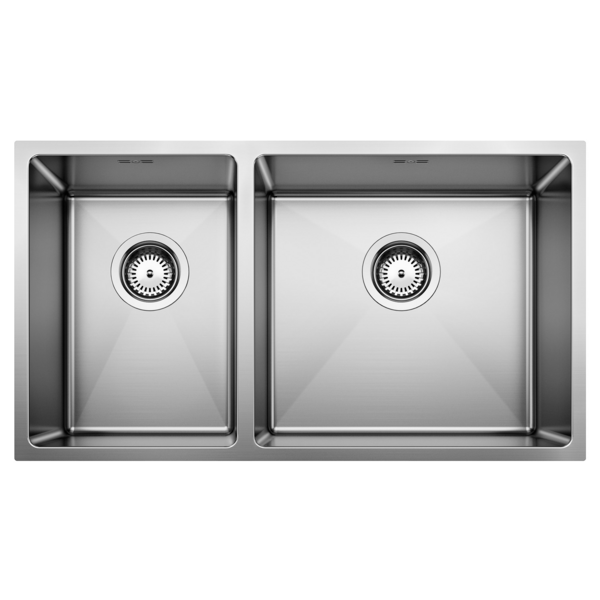 Blanco 1 and 1/2 Bowl Undermount Sink with Overflow QUATR1542IURK5