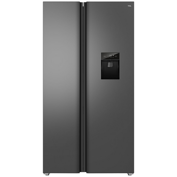 TCL 631L Side by Side Refrigerator Grey TRF630SHG