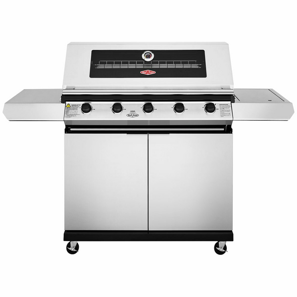 BeefEater 1200 Series 5 Burner LPG BBQ with Trolley & Side Burner BMG1251SB