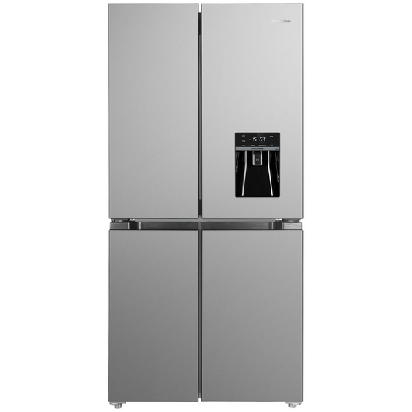Westinghouse 492L French Door Fridge with Non-Plumbed Water Dispenser Silver WQE4960AA