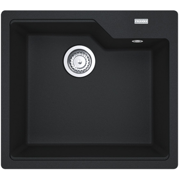 Franke Urban Fragranite 560mm Single Bowl Topmount Sink Matte Black UBG610-56MB