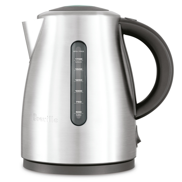 Breville the Soft Top Clear Kettle Stainless Steel BKE495BSS