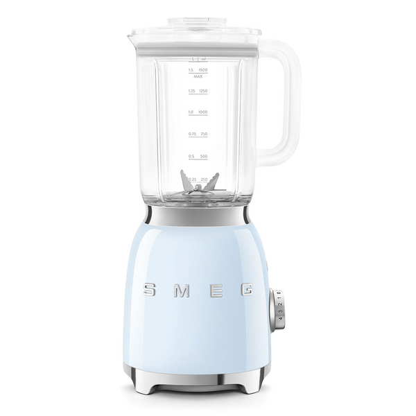 Smeg 50s Style Retro Bench Blender Pastel Blue BLF03PBAU
