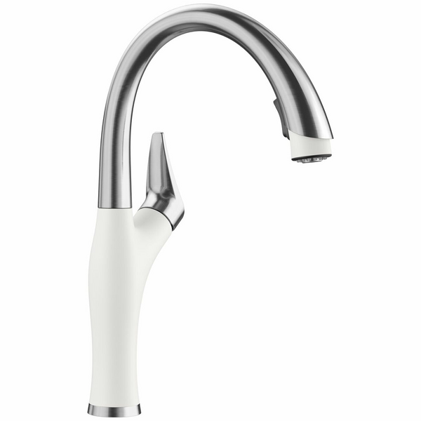 Blanco Artona High Arc Pull Down Spray Mixer Tap ARTONASW