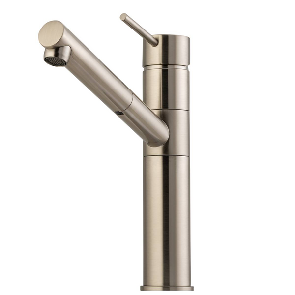 Oliveri Venice Pull Out Swivel Mixer Tap Brushed Nickel VE590FBN-P